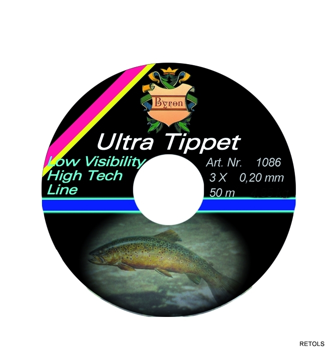 Byron Ultra Tippet 8 x 0,10 mm